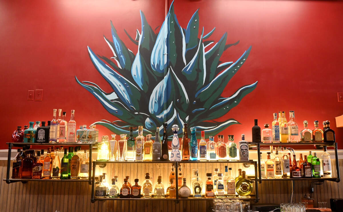 Selection of tequilas and mezcals available at The Daisy Tequila and Margarita Bar at 158 Cherry St. in downtown Macon.