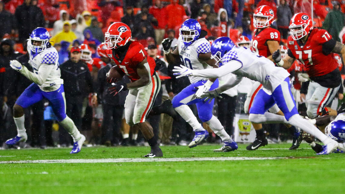 Analysis: With 5 games left in the season, a look at where Georgia’s offense stands