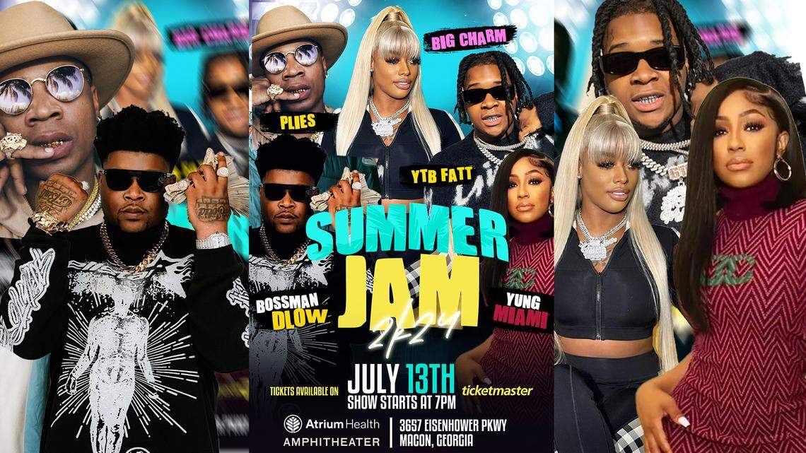 Summer Jam event brings Plies, Yung Miami, more to Macon. Check out hip-hop lineup