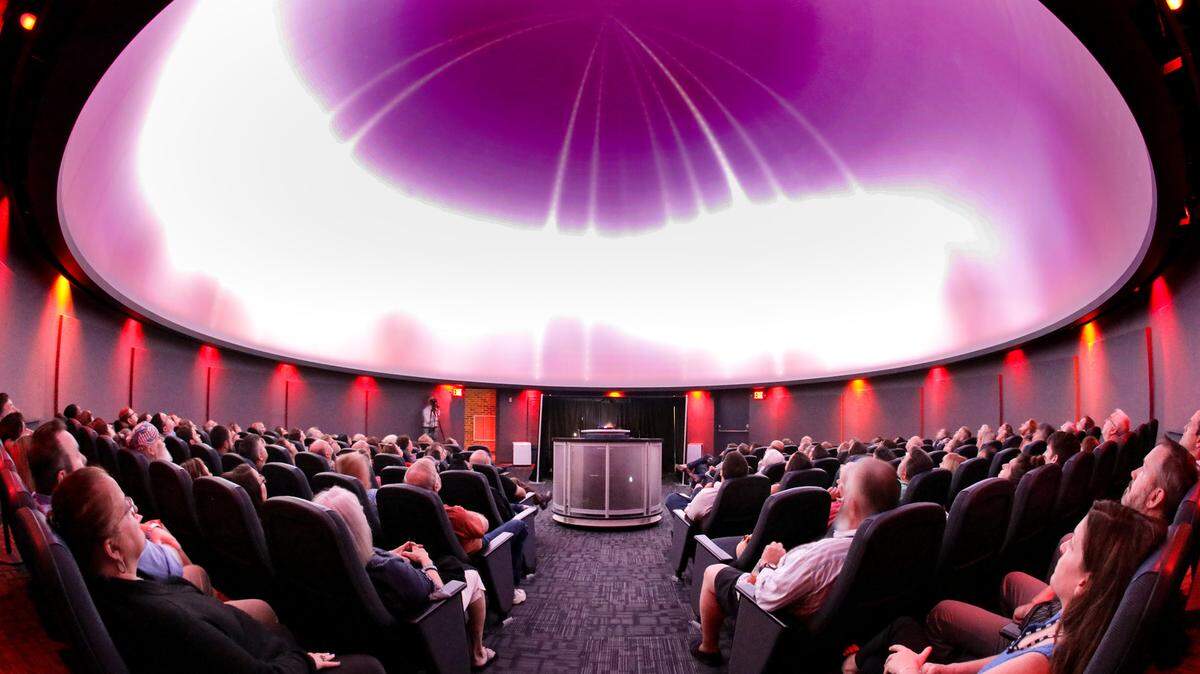 Almost 90 independent films, including some “fulldome” films like the one depicted here, will be shown at the annual Macon Film Festival.