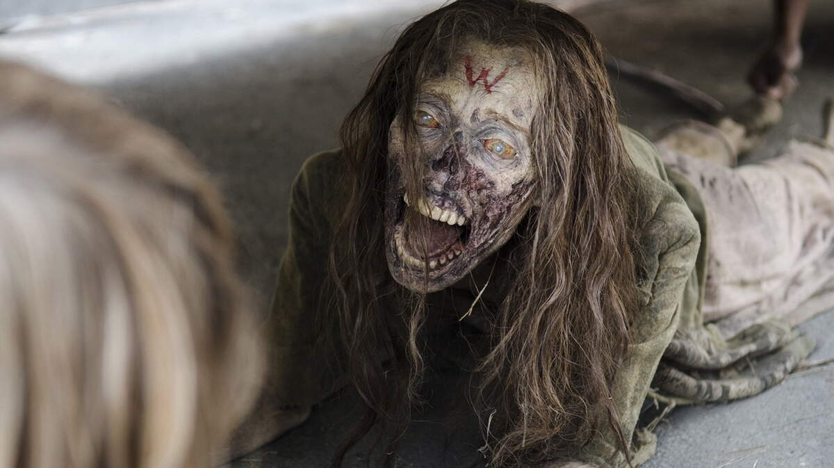 GENE PAGE/AMCThe Ancient Greeks believed in the possibility of “Walking Dead”-esque reanimated corpses, so when it came time to bury a dead body, they pinned it down to ensure it couldn’t escape if awoken.