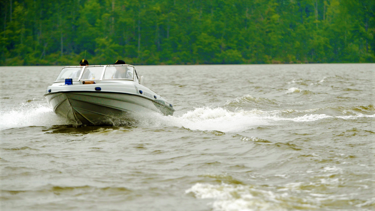 A Telegraph file photograph of Georgia Department of Natural Resources officers on patrol at Lake Tobesofkee in western Bibb County.