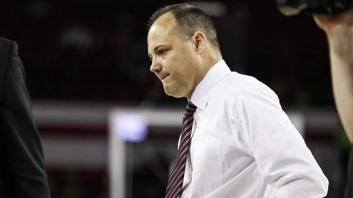 Georgia head coach Mark Fox.