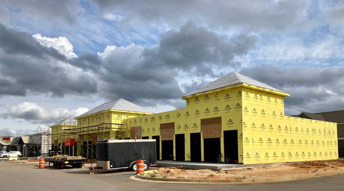 Century Market Plaza — Phase II of this shopping center is under construction at 810 Ga. 96 in south Warner Robins.
