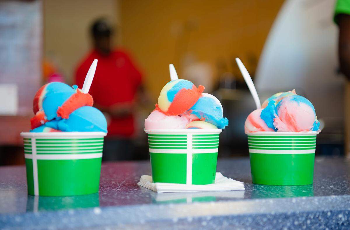 Macon Water Ice serves up this frozen treat.