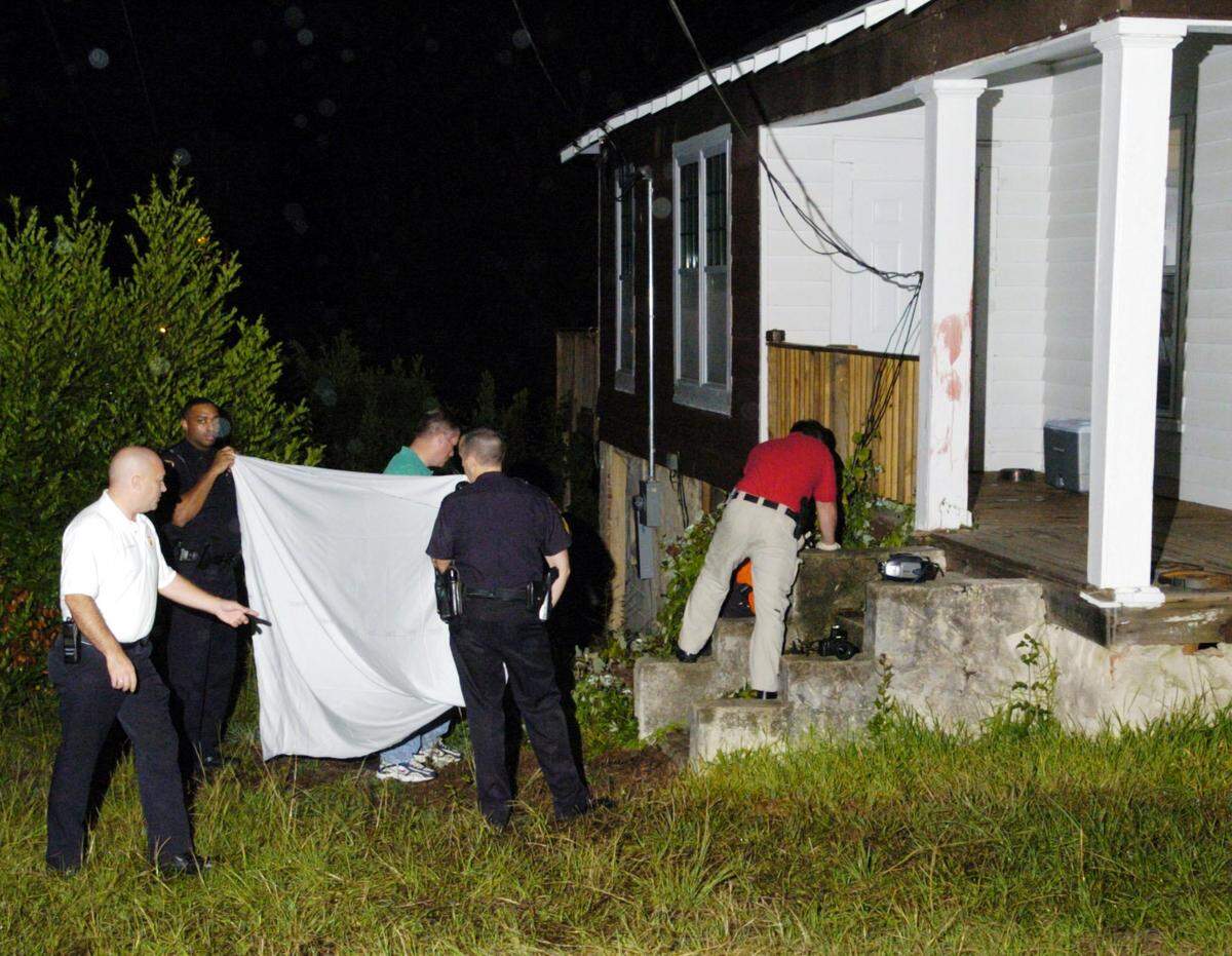 The scene of a 2007 stabbing death on Ayers Road in west Macon.