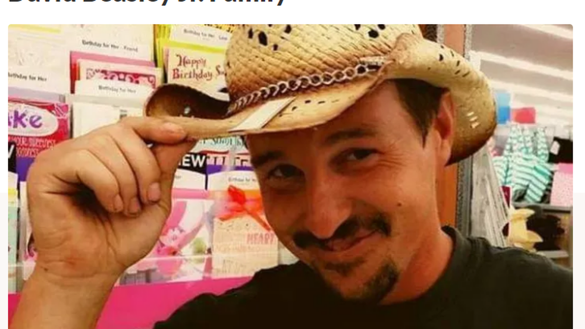 A 38-year-old father of two was killed in a car crash weeks after his wife died of COVID-19. GOFUNDME SCREENGRAB