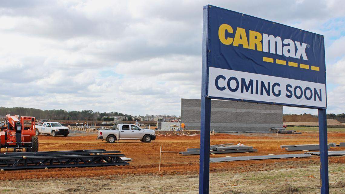 Construction is underway on a CarMax location in Warner Robins. It will be the first CarMax in Middle Georgia.