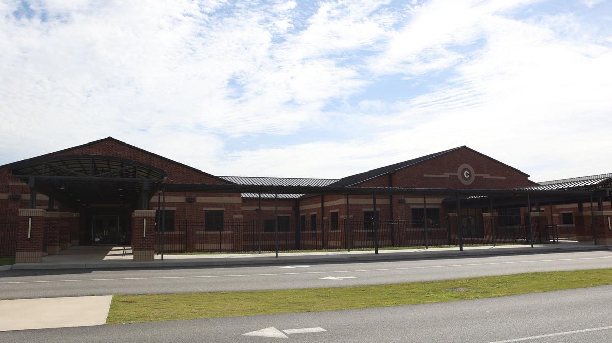 Crawford County Middle High School sits off of East Agency Street on Thursday, Sept. 5, 2024, in Roberta, Georgia.