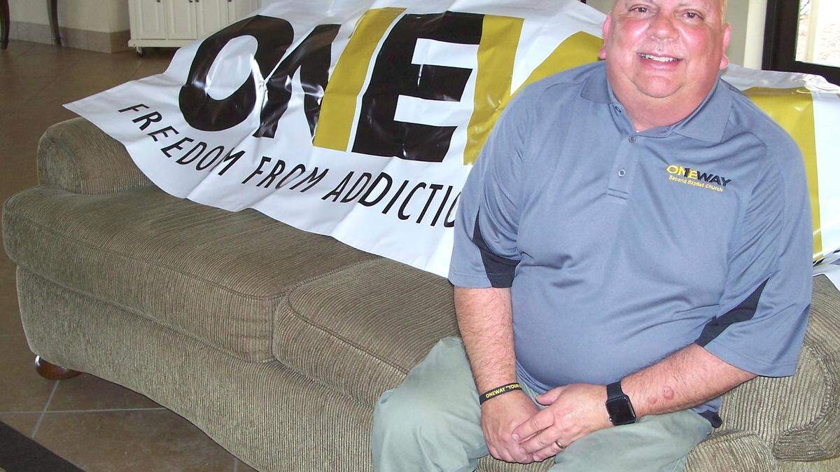 Chris Lones is the founder of Second Baptist Church's One Way Freedom From Addictions and Strongholds program.