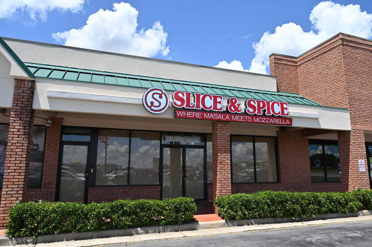 Slice & Spice, an Indian inspired pizzeria and wings shop to open in the former Spudz spot at 4027 Watson Blvd., Suite 110, in Warner Robins.