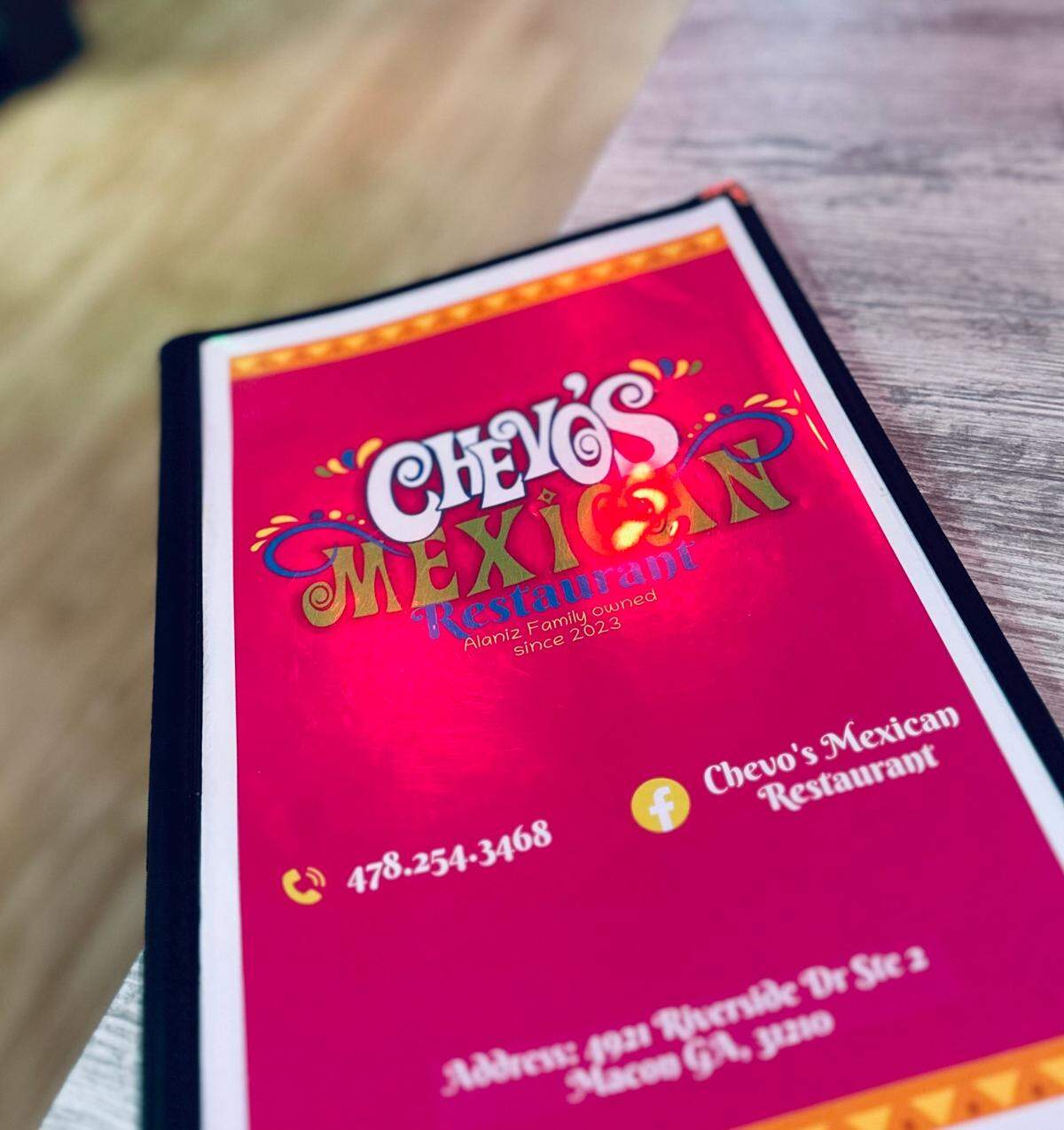 Chevo’s Mexican Restaurant menu has something for everyone