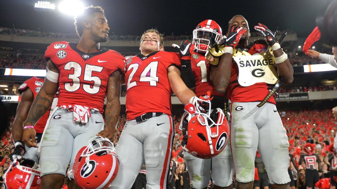 Georgia survives last-minute push by Notre Dame for thrilling win. Here’s how they did it