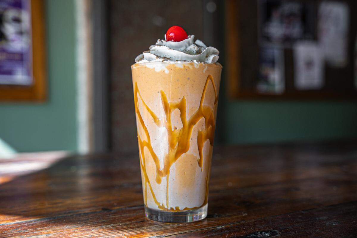 The Rookery’s Pumpkin Pie Milkshake is sure to satisfy any sweet tooth.