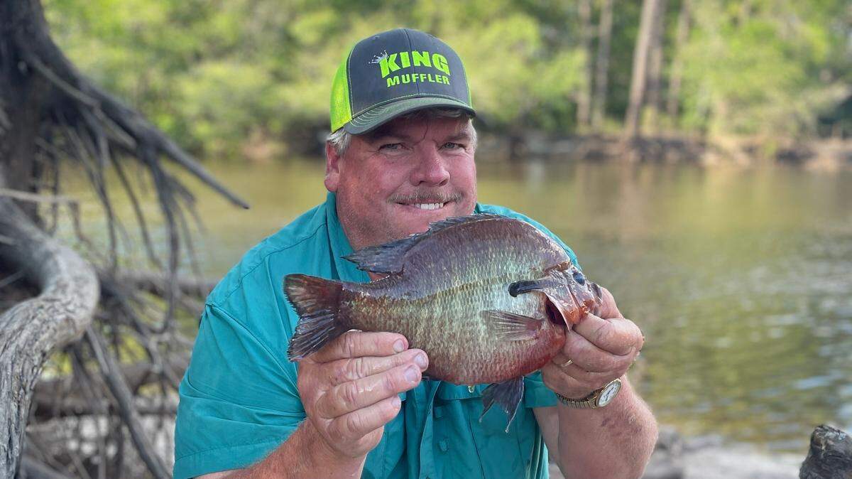 “I swung him in the boat, and we couldn’t believe just how big he was,” the angler told news outlets.