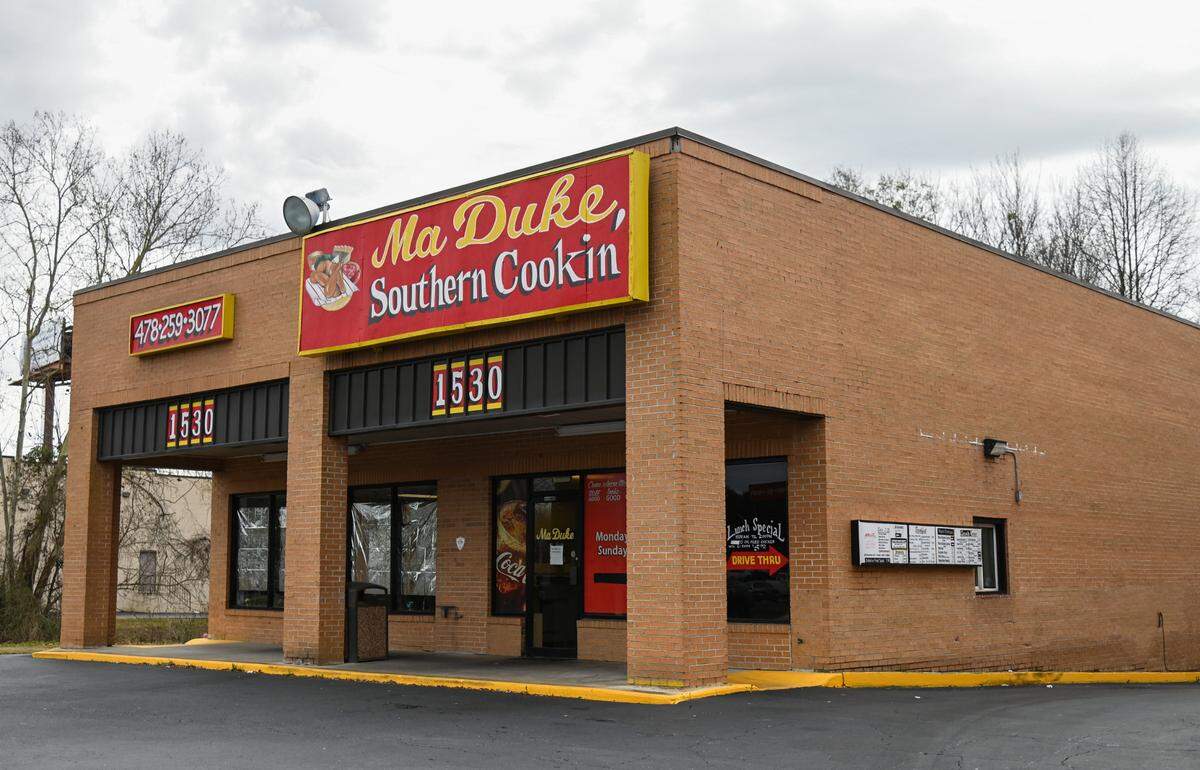 Ma Dukes Southern Cookin’ at 1530 Rocky Creek Drive in Macon.