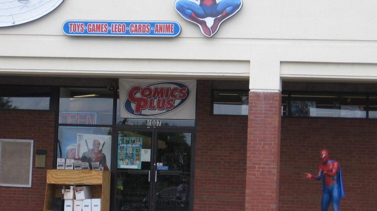 A burglary was reported at Comics Plus earlier this week. (Special to the Telegraph)