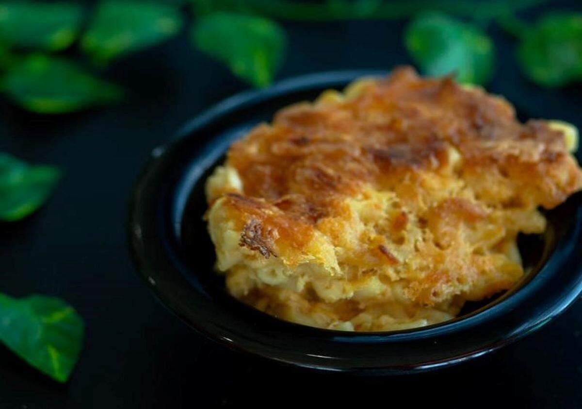 Mac ‘n cheese at Prominent Bar and Restaurant in Byron.