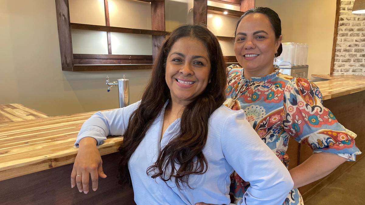 Cozumel Mexican Grill partners Jazmin Esparza-Ortiz, left, and Alma Valencia.