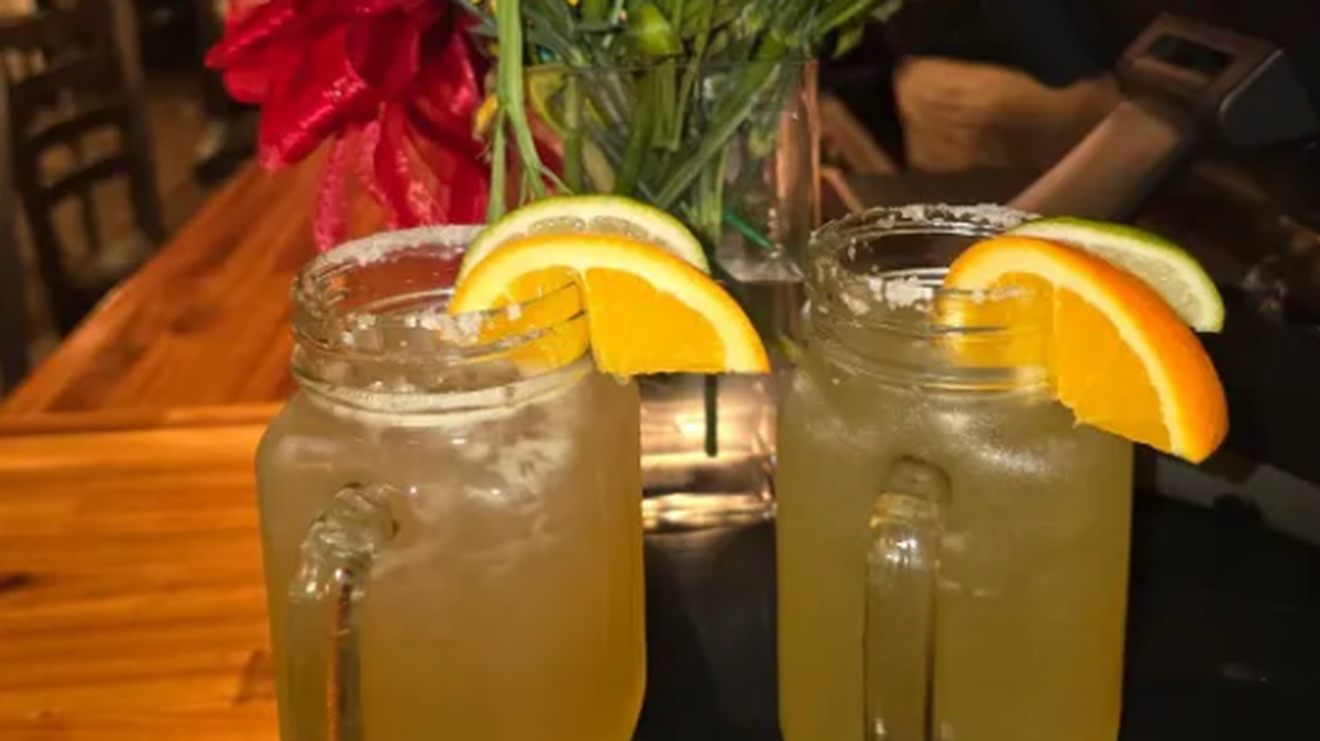 House margaritas at La Casita