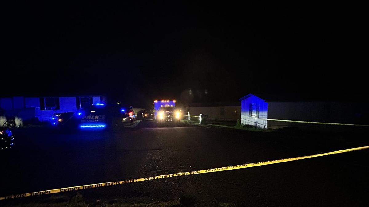 The Milledgeville, Ga. Police Department and emergency medical services responded to a medical incident that left an officer and a man injured on the night of Saturday, April 12, 2025, in Milledgeville Estates Mobile Home Park on the 100 block of Moore Street.