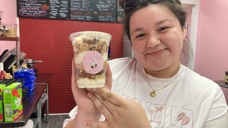 Young entrepreneur opens dessert shop specializing in Hispanic treats near Byron