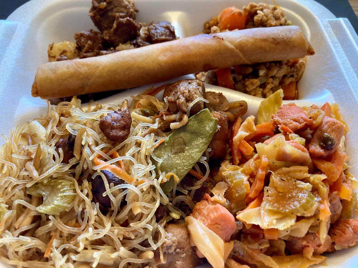 A sampling of a few dishes from Lor’s Philippine Cuisine in Warner Robins.