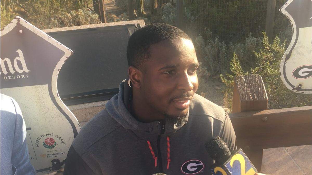 Georgia running back Sony Michel.