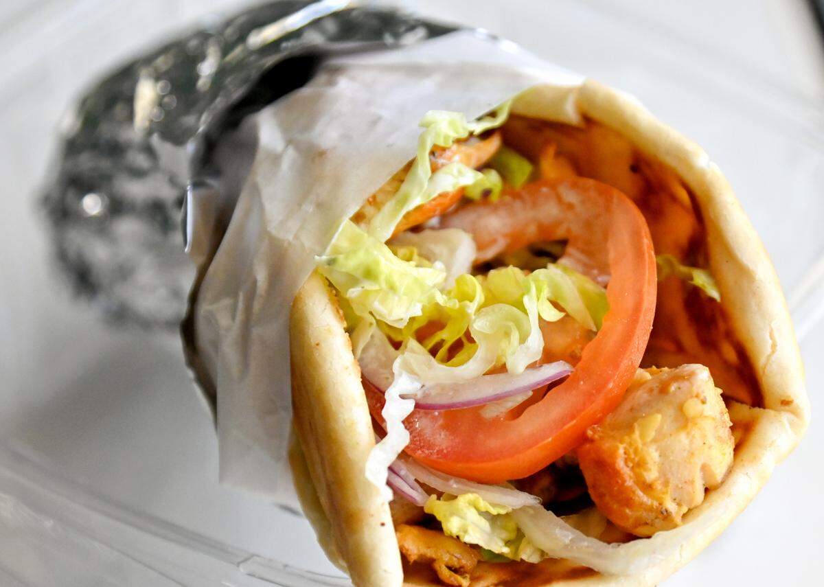 Chicken gyro at NYC Style Deli at 5033 Brookhaven Road, Suite 600, in Macon.