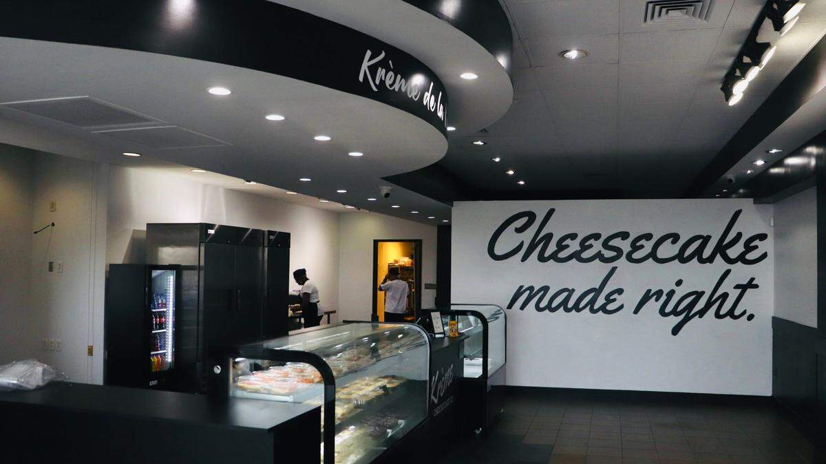 A new dessert shop, Krème Cheesecake Co., opened on March 21, 2025, at 4590 Billy Williamson Drive Suite 101 in Macon, Ga. It sells cheesecake, cookies, banana pudding, pound cake and other treats.