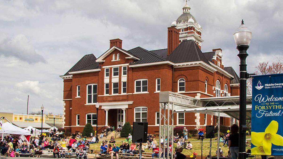 The Forsythia Festival is this weekend, March 11-12.