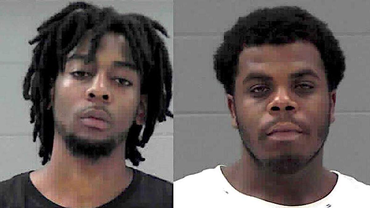 Jatavius Williams, left, Jaylen Miller, right