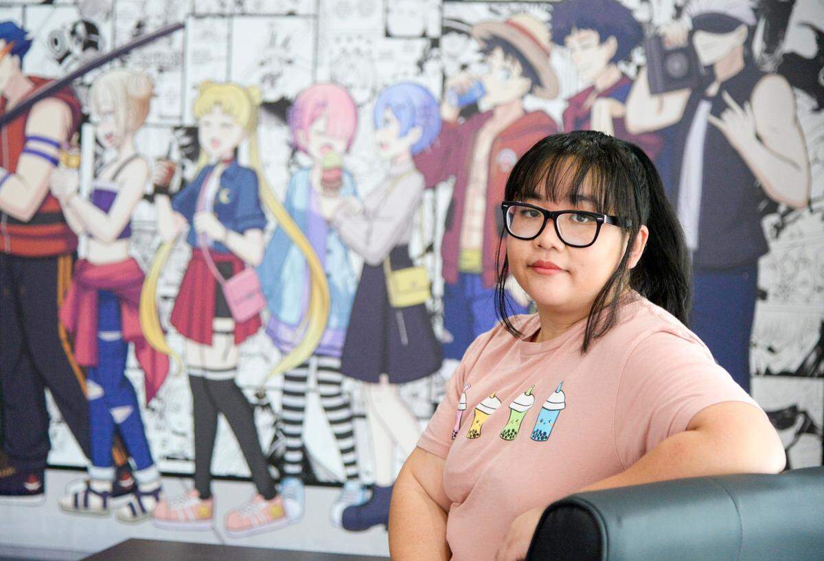 Renee Tu, owner of Hello Boba Cafe, opening at 359 Third St. in downtown Macon.