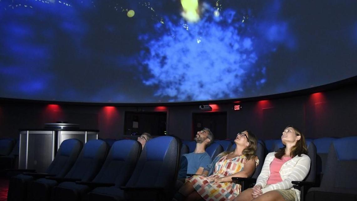 Filmmaker Diana Reichenbach previews her fulldome film "Stardancersâ Waltz" in the Museum of Arts and Sciences Planetarium last year.