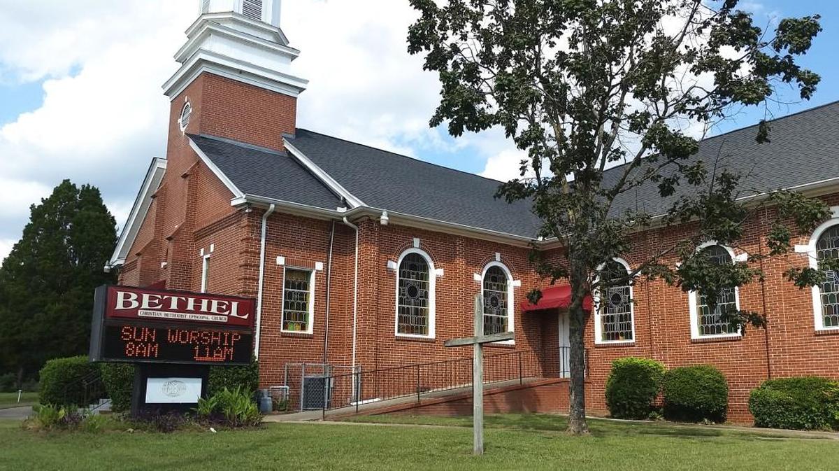 Bethel CME Church’s iconic Pio Nono Avenue facility sits on a campus near the corner of Pio Nono and Mercer University Drive.