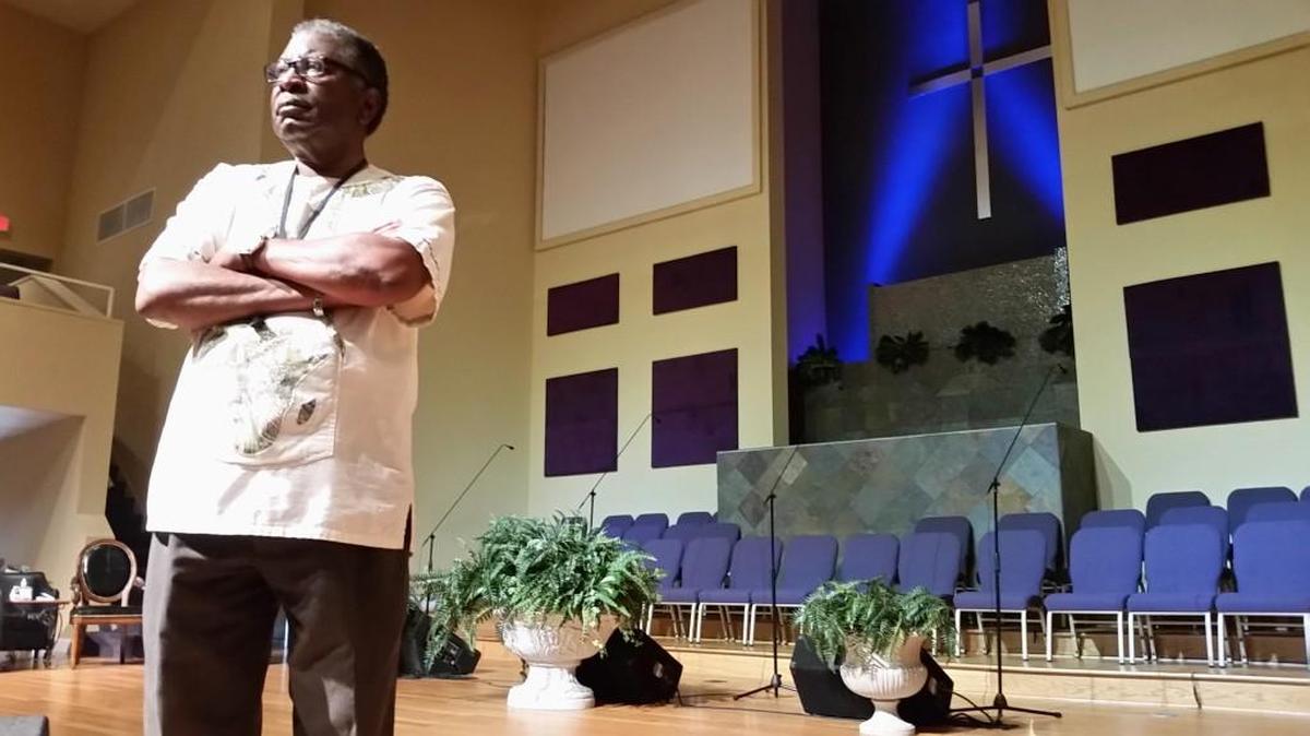 Eddie D. Smith Jr. has been pastor at the 124-year-old Macedonia Church for 45 years.