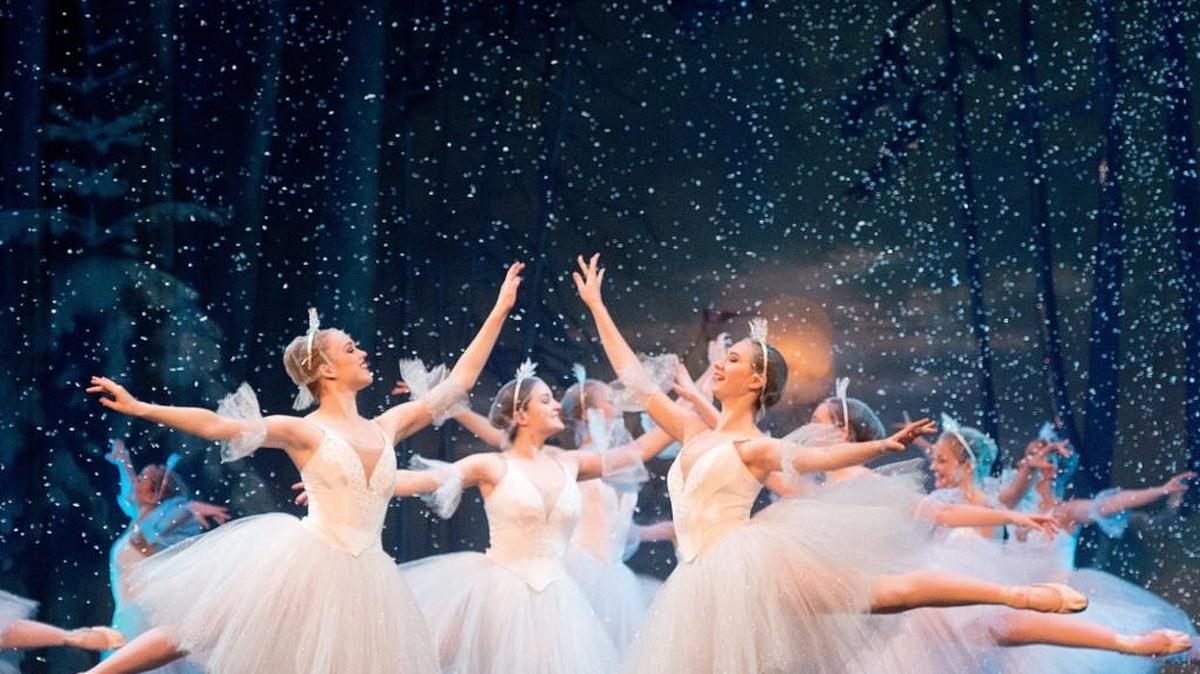 Snowflakes dance during the 2015 Nutcracker of Middle Georgia performance at the Grand Opera House. This year’s production opens Wednesday.