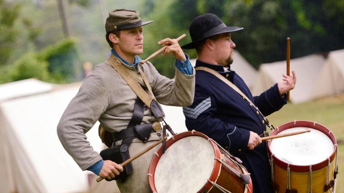 See authentic camps of Civil War re-enactors at Old Clinton War Days.