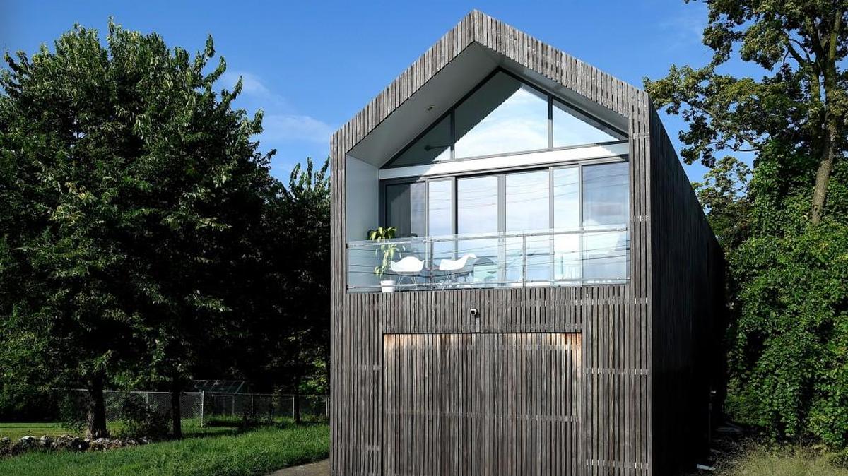 The home is certified LEED Platinum and is net-zero when it comes to energy efficiency. The home has argon-filled, leak-proof windows throughout.