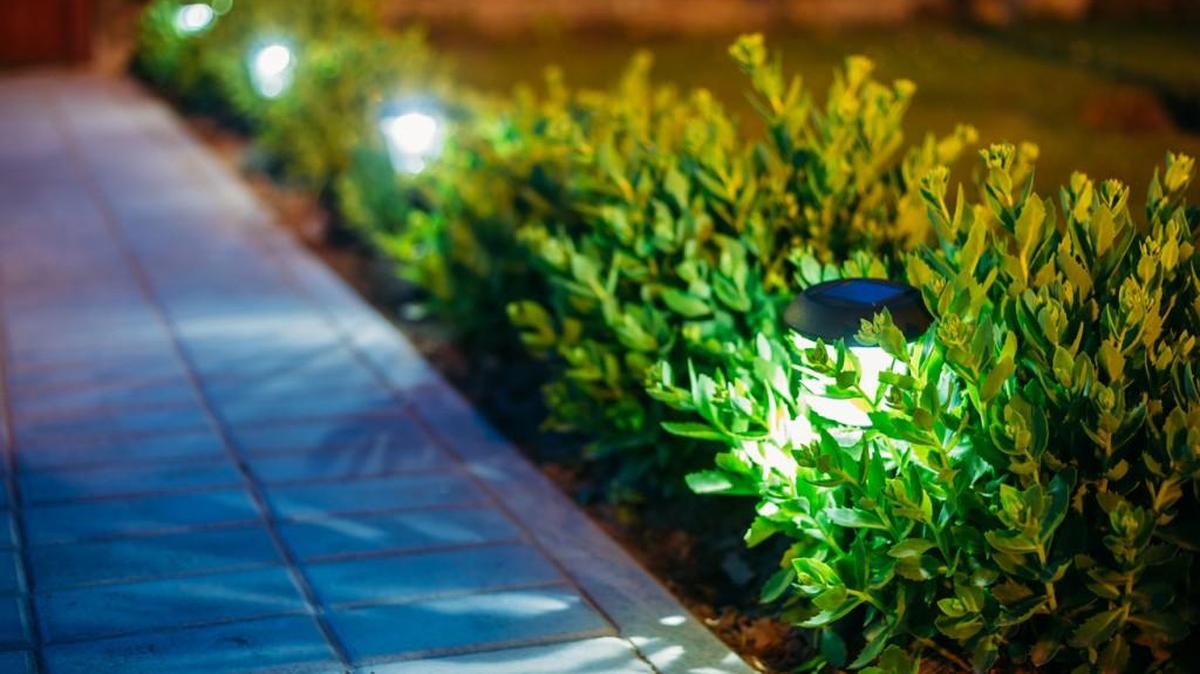 Todd Goulding advises homeowners to avoid using too many lights along paths, which could create a “runway look.”