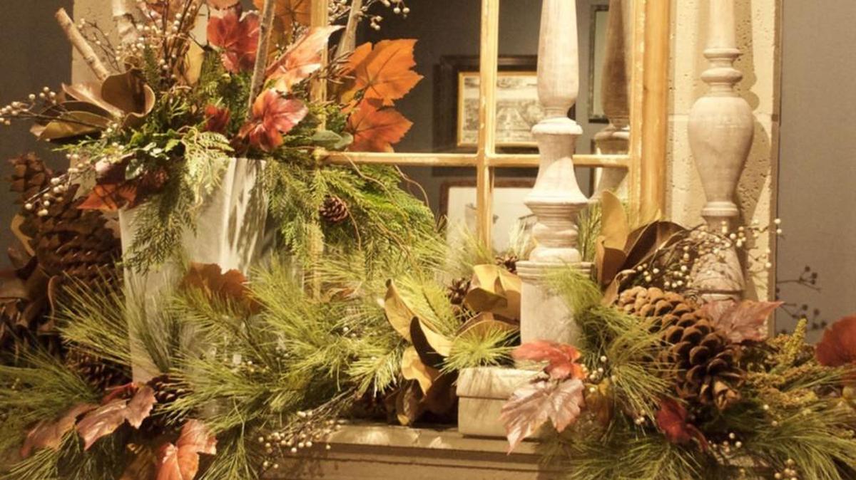 Boughs of evergreen and holly aren’t just for winter displays.