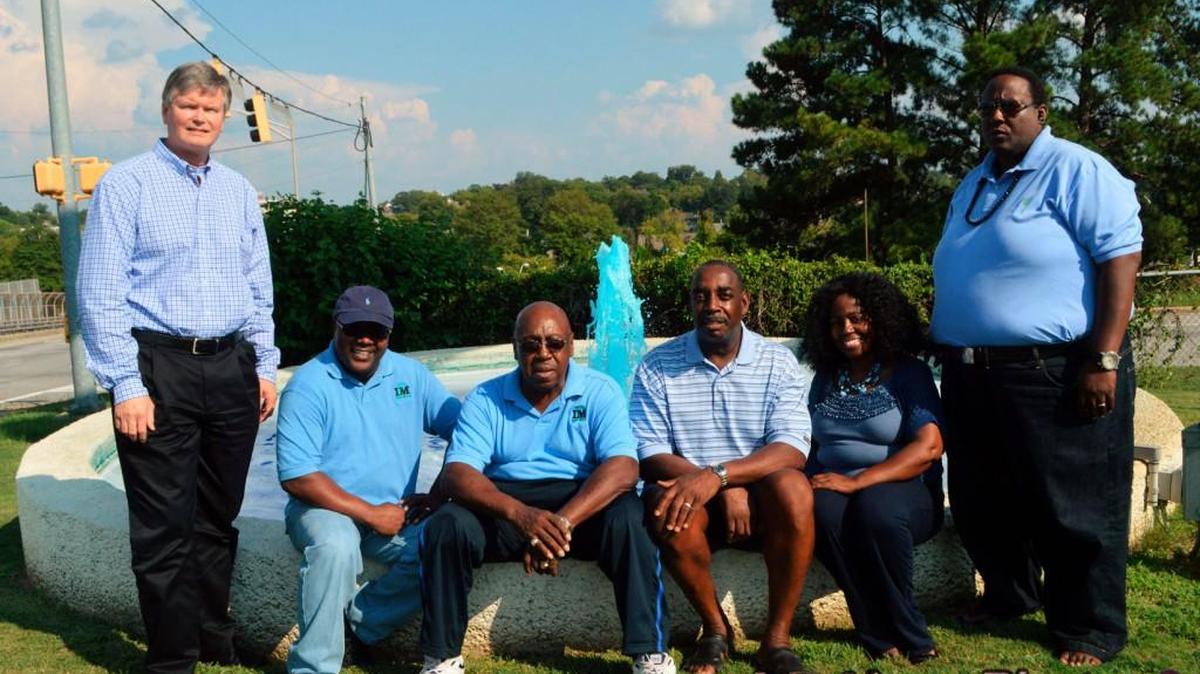 The Iron Men of Middle Georgia organization is hosting its annual Health Fair on Sept. 17. Board members of Iron Men are, from left, Charles Krauss, Pastor Charles Blackmon, board President Jimmy Mills, Danny Boykin, Tina Dennard and Tyrone Hill.