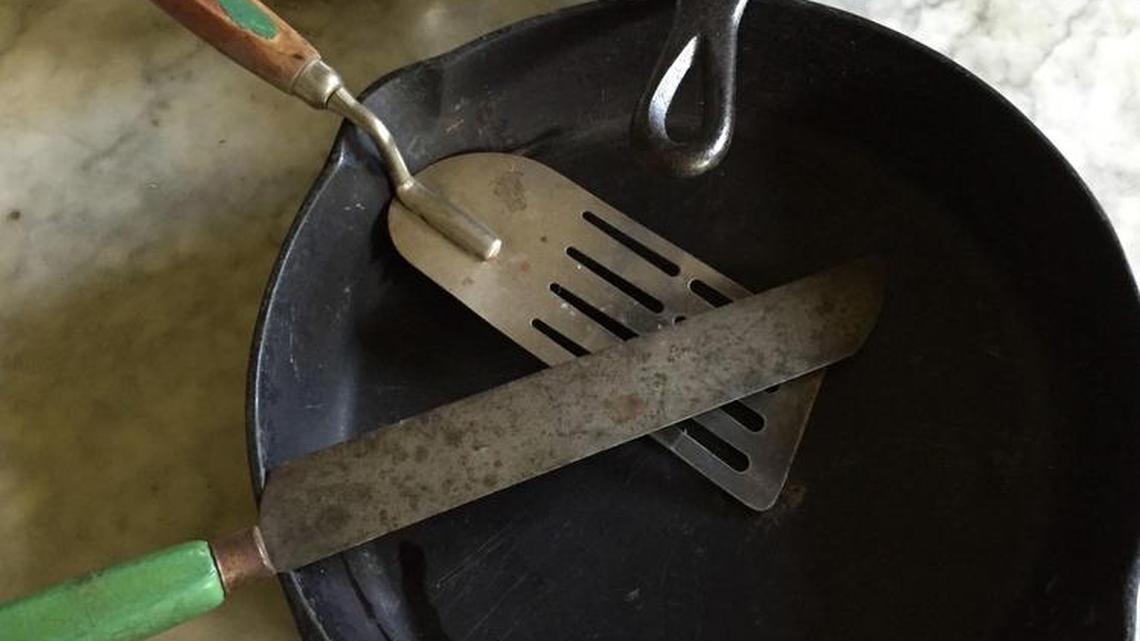 In the kitchen with Granny