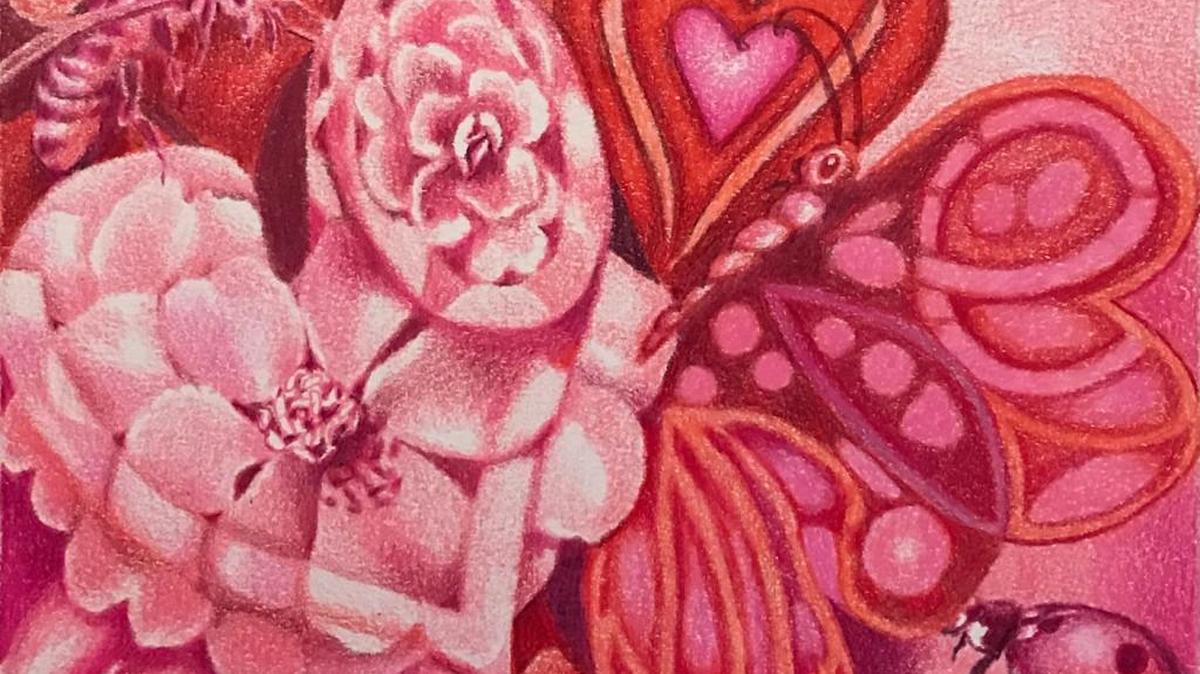 Mark Ballard wants to know if you can see the love in his recent drawing?