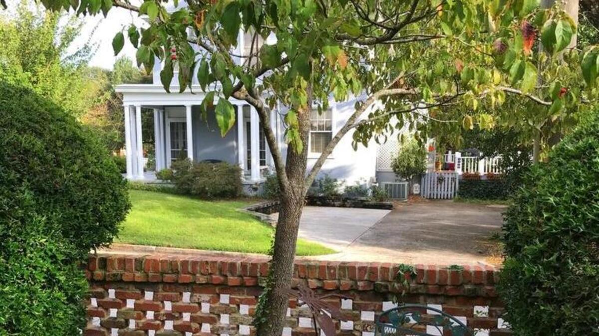 Sitting under his daddy’s dogwood tree offers Mark Ballard a peaceful place to pause and collect his thoughts.