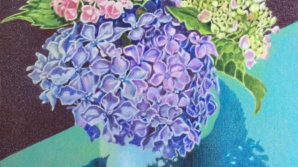 Some of Mark Ballard’s favorite flowers are hydrangeas.