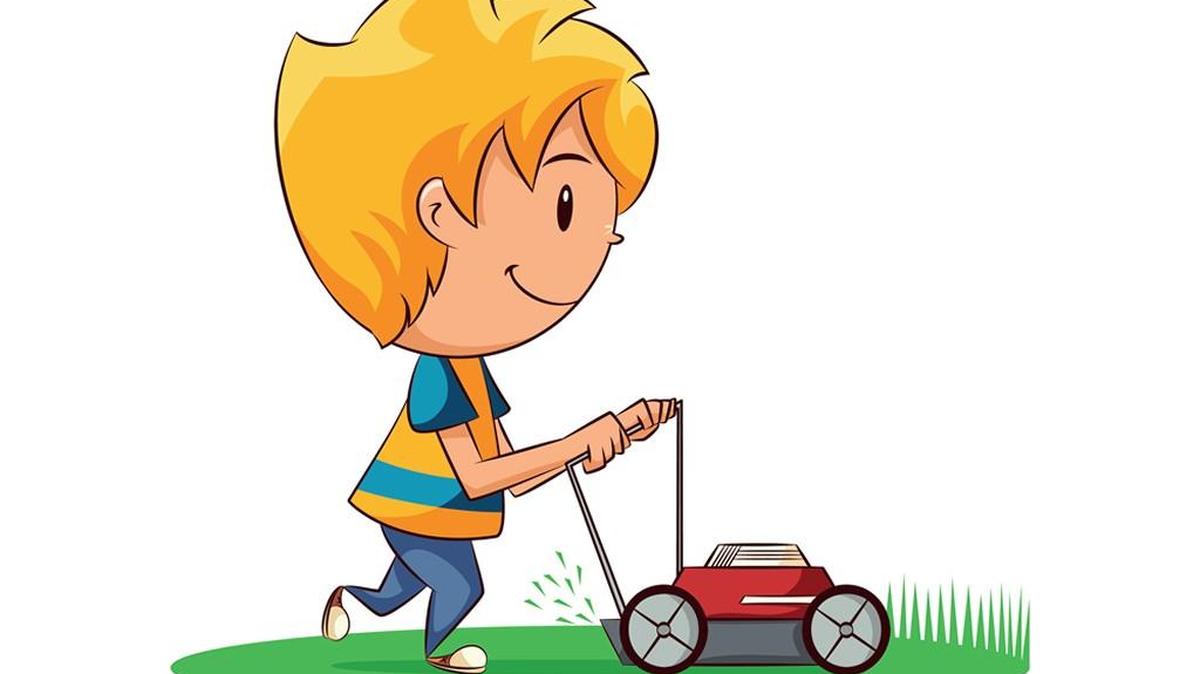 As he got older, Mark Ballard’s chores increased to mowing the lawn.