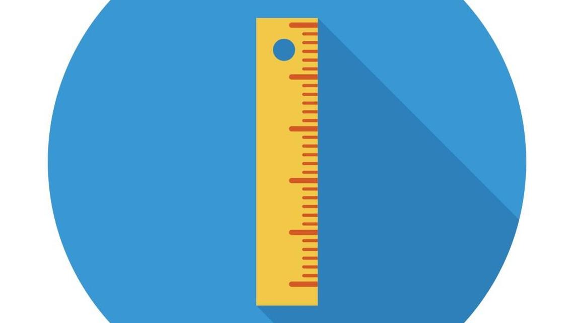 Taking measure without measuring up