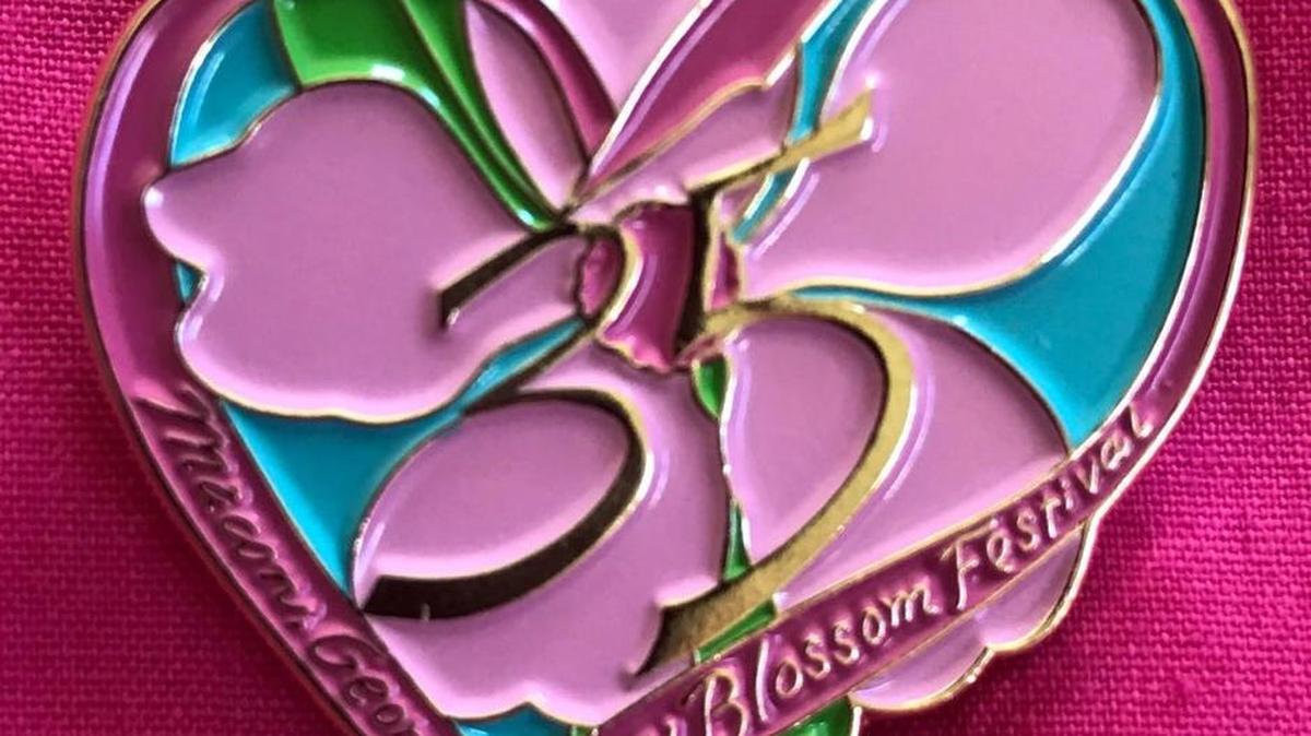 Cherry Blossom Festival 2017 pin by Mark Ballard