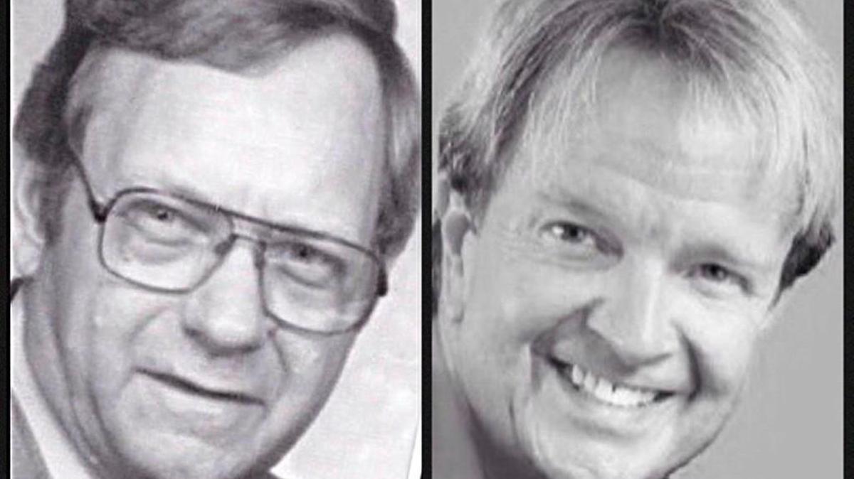 Mark Ballard, right, shares memories of his father, left, for Father’s Day.